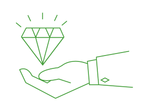 employee incentives reward gift icon green